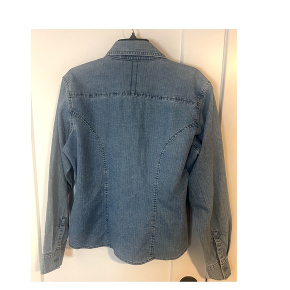 Lee Riders. Denim Button-Up Shirt - Picture 2 of 2